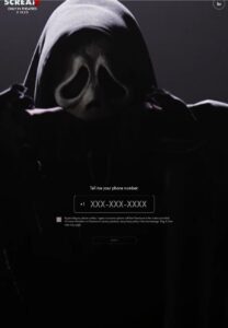 Publicidad con llamada en Scream6 1