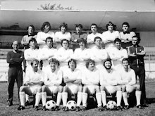 Plantilla de la A.D. Ceuta en la temporada 1979/1980