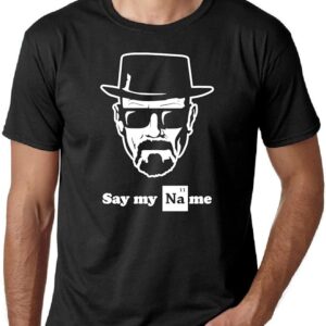 Camiseta Breaking Bad negra