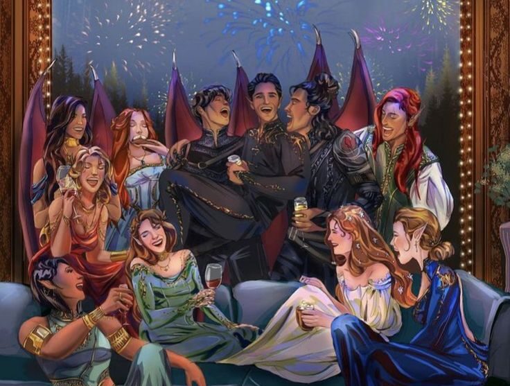 SAGA ACOTAR (Una corte de rosas y espinas)