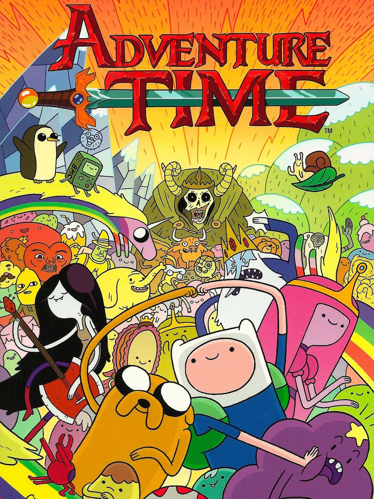 Hora de aventuras portada