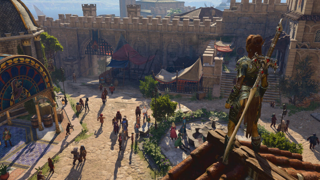 Captura de uno de los pueblos jugables