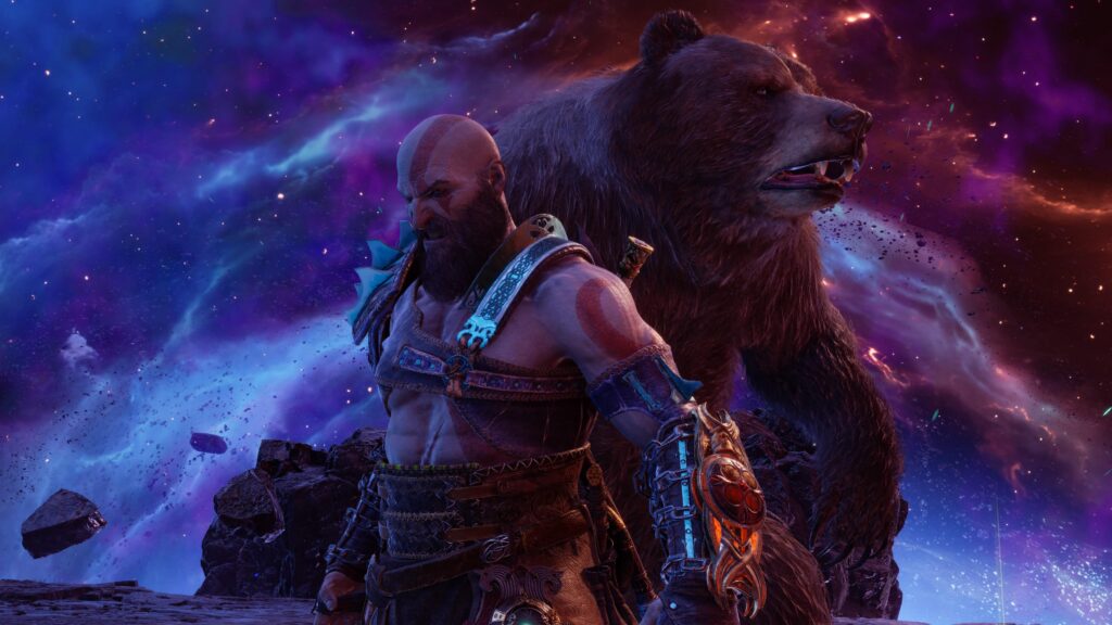 Kratos y el oso