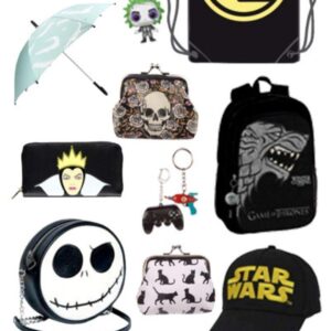 Todo friki que se precie debe complementar su vida diaria con los accesorios frikis y aquí te los ofrecemos absolutamente todos.

