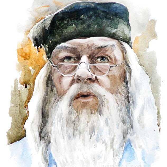 Ilustracion de Dumbledore