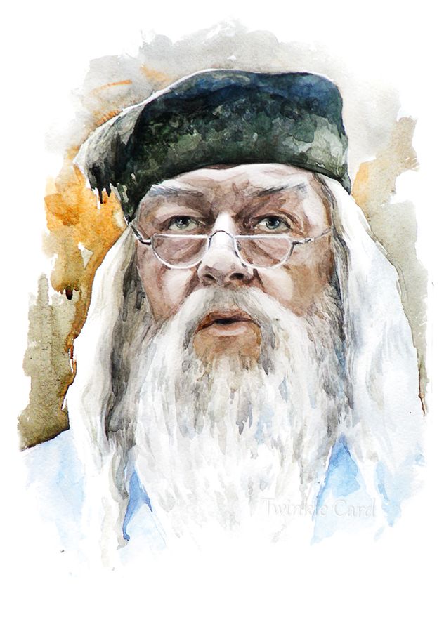 Ilustracion de Dumbledore