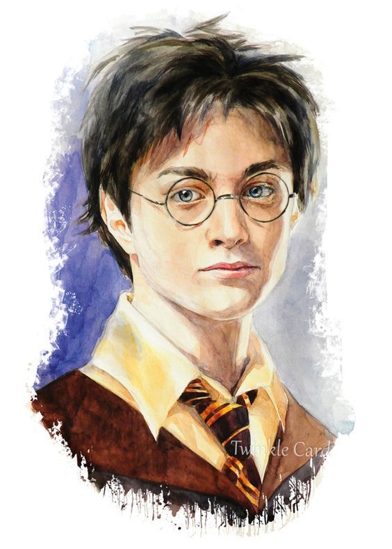 Ilustracion de Harry Potter
