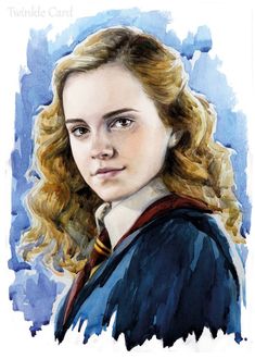 Ilustracion de hermione granger