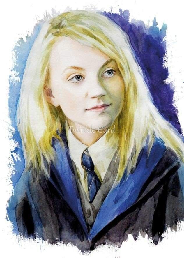 Ilustracion Luna Lovegood