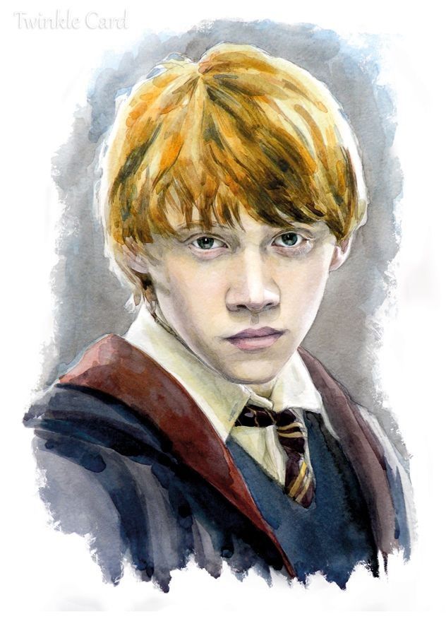 Ilustracion de Ron Weasley