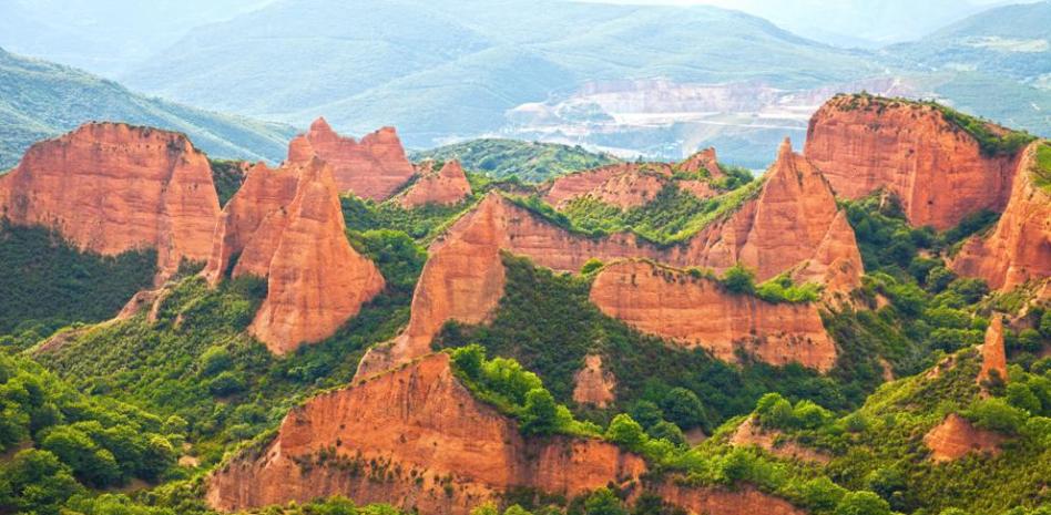 Minas de Las Médulas en León