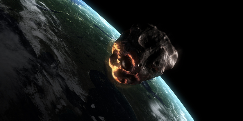 La misión Dart cuando un meteorito ataca el planeta Tierra.
