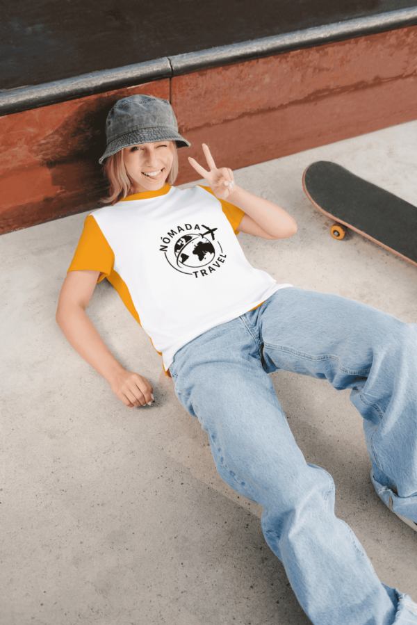 Camiseta naranja