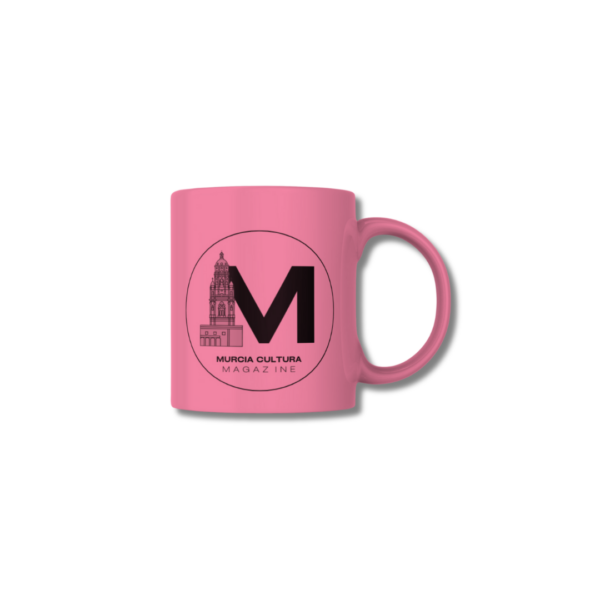 taza rosa