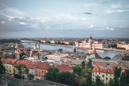 Vista aérea de Budapest