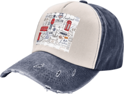 Gorra estampado Londres - Imagen 2
