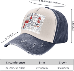 Gorra estampado Londres - Imagen 7
