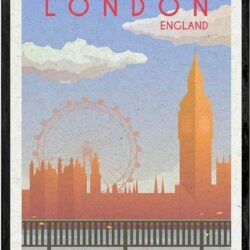 Lámina paisaje de Londres