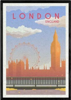 Lámina paisaje de Londres
