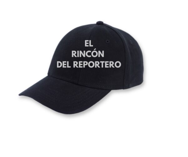Gorra negra ´El Rincón del Reportero´