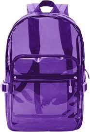 Mochila transparente