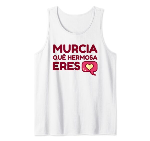 Camiseta blanca tirantes Murcia