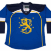 Camiseta de hockey sobre hielo de Finlandia personalizada con nombre y número en la espalda
