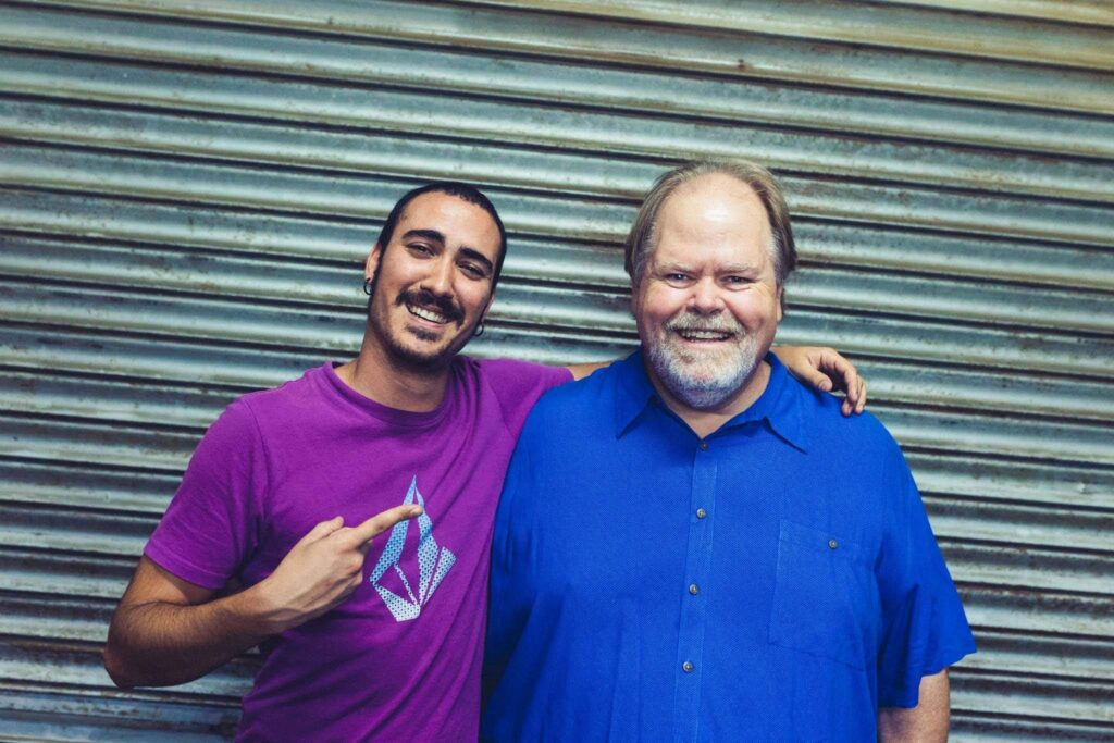 Mini Drums junto a Buddy Whittington