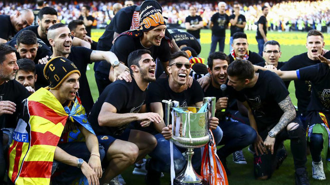 Celebración de la Copa del Rey