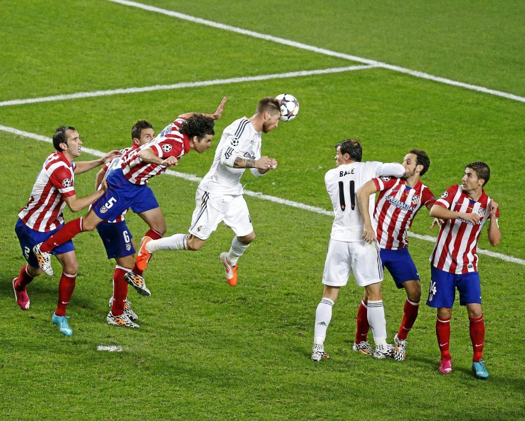 Gol de Sergio Ramos en la final de la champions que dio la décima Copa de Europa
