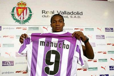 fichaje de Manucho por el Real Valladolid