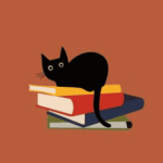 Gato sobre libros (libre acceso)