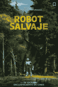 Cartel de la película "Robot Salvaje"