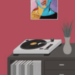 Dibujo de vinilo (libre acceso)