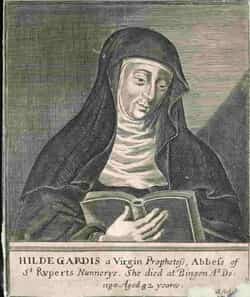 Esta imagen representa a Hildegart von Bingen