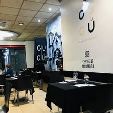 El interior del restaurante Cucú Food Experience. Fuente: Comer, viajar y nada más.
