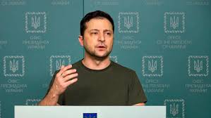 El presidente ucraniano, Volodimir Zelenski. Fuente: AP.
