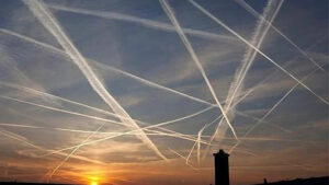 Chemtrails en el cielo