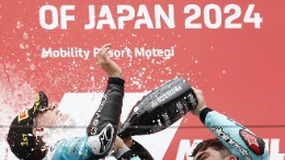 David Alonso en el podium