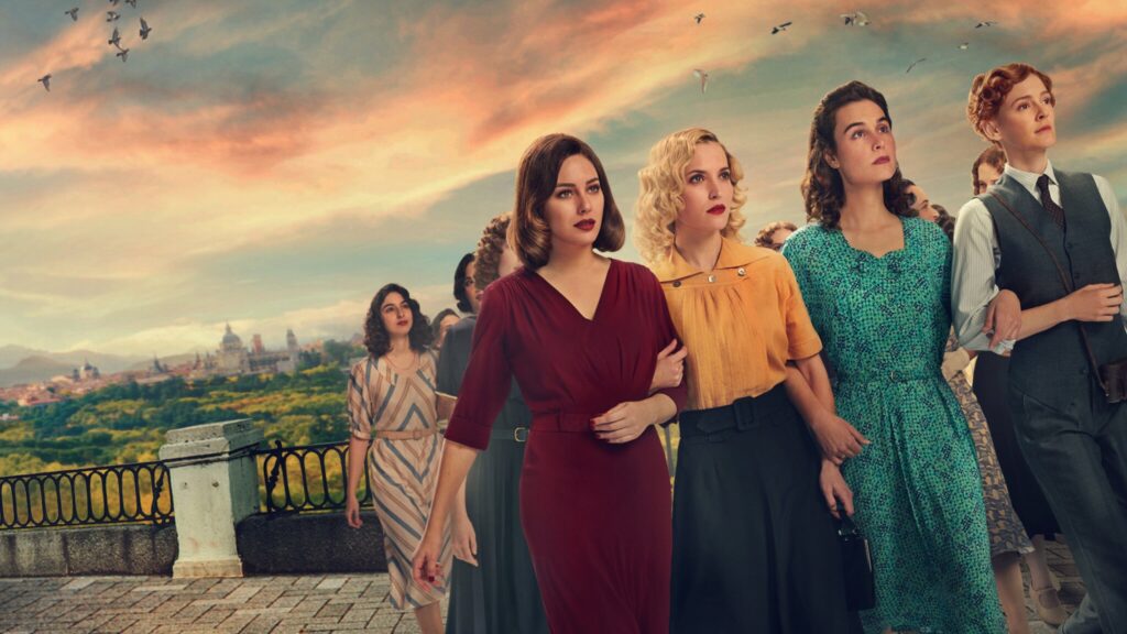 Escena importante de Las Chicas del Cable