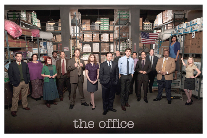 The office poster