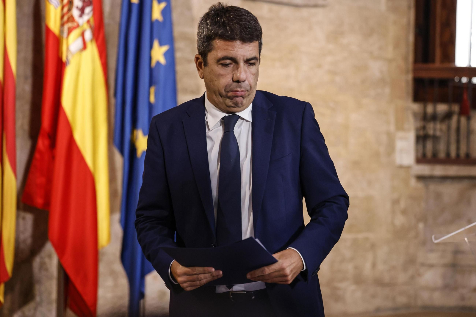 Mazón dimite como presidente de la Generalitat valenciana