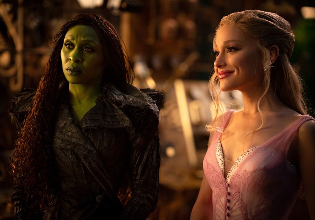 Glinda y Elphaba de Wicked