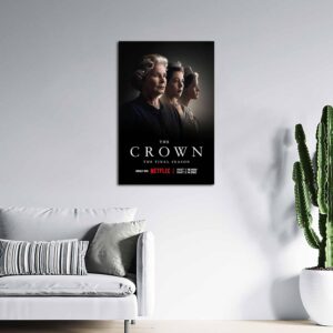 Póster de la temporada 1 de la serie de TV The Crown