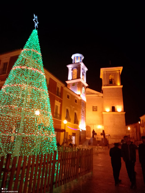Árbol de navidad del ayuntamiento del año 2022 (imagen propia)