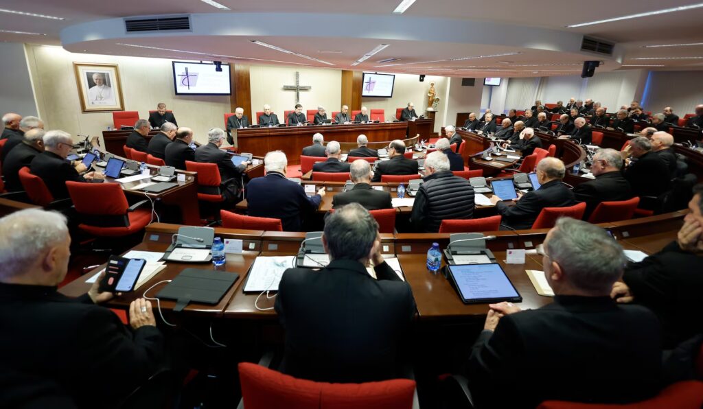 Asamblea plenaria de la Conferencia Episcopal Española, este martes en Madrid | Samuel Sánchez