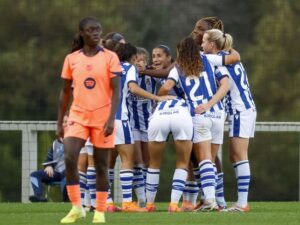 El Barcelona cae derrotado ante la Real Sociedad. Fuente: EFE / Juan Herrero.