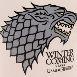 Taza Juego de Tronos Casa Stark