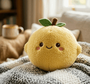 Peluche limón sonriente