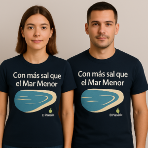camiseta con más sal que el mar menor chico y chica